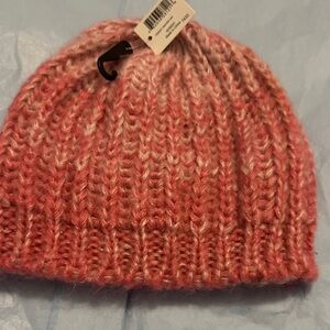 Cozy Pink Knit Beanie
